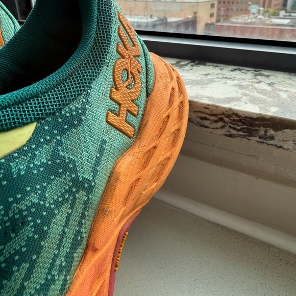 Hoka One One Speedgoat 5 in Deep Lake Ceramic Trail Running Hiking 5.5 - Picture 8 of 13